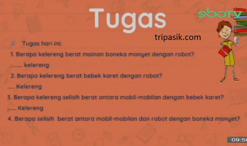 Soal dan Jawaban SBO TV 26 November 2020