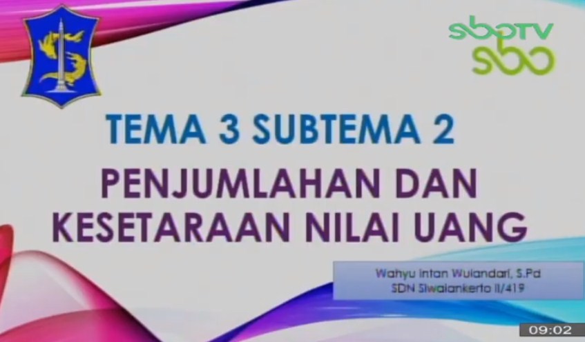 Soal dan Jawaban SBO TV 16 September SD Kelas 2