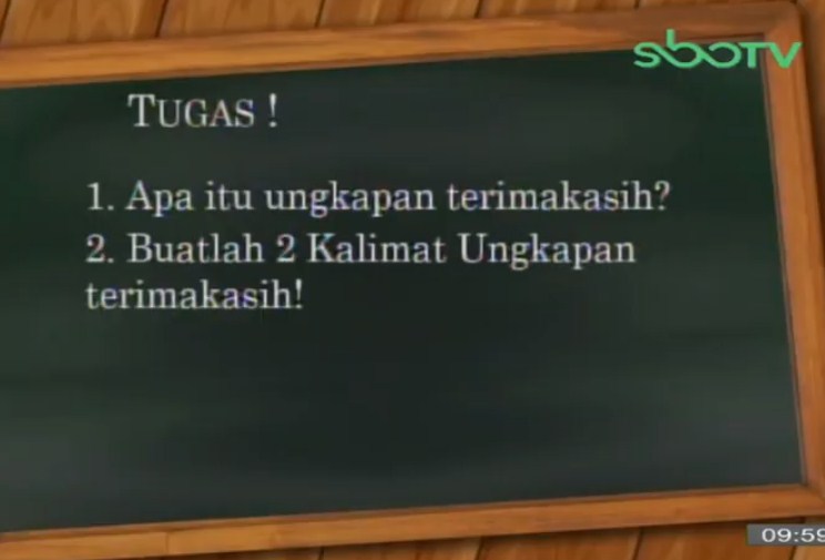 Soal dan Jawaban SBO TV 17 September SD Kelas 1