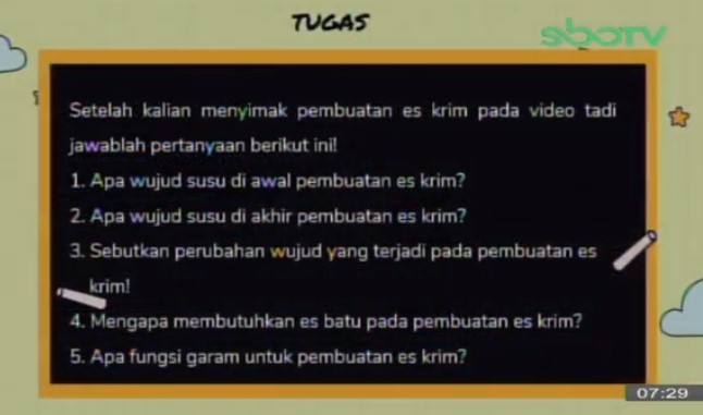 Soal dan Jawaban SBO TV 18 September SD Kelas 3