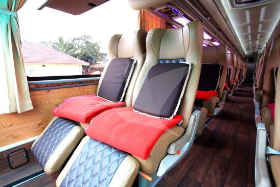 Interior Bus Double Decker Agra Mas