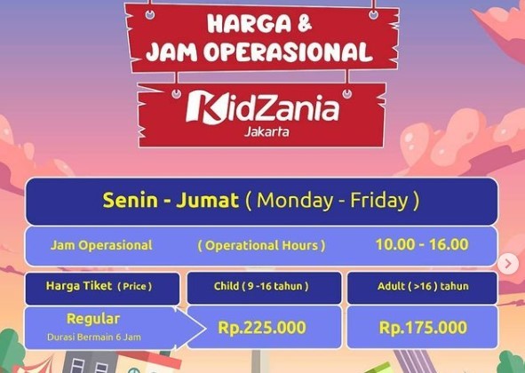 Tiket Kidzania Jakarta