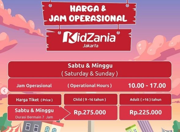 Tiket Kidzania Jakarta