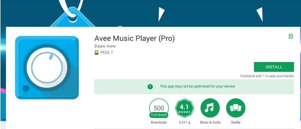 Review Avee Player Pro
