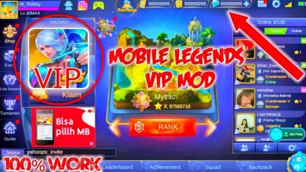 Mobile legend mod apk unlimited diamond