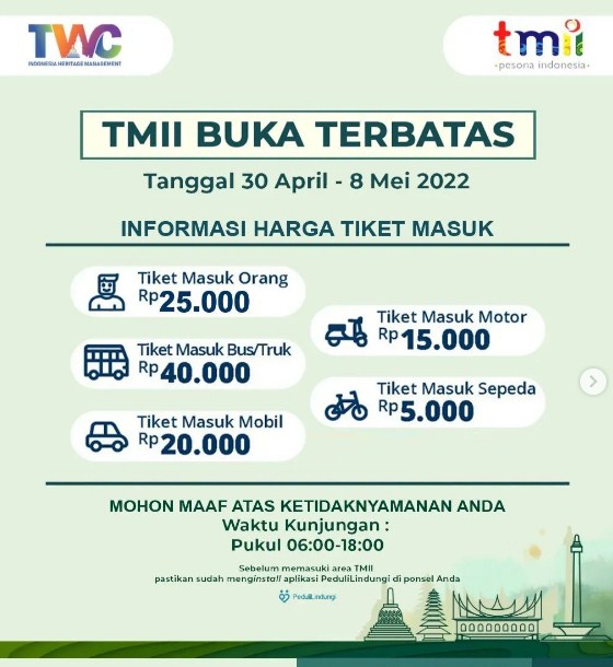 Tiket TMII